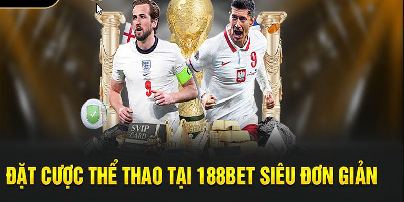 Giao diện 188bet bắt mắt 